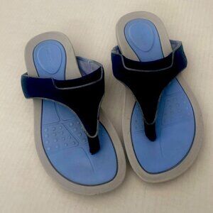 Easy Spirit Blue flip flops Size 8